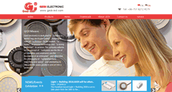 Desktop Screenshot of gedi-lighting.com
